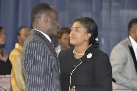 Apostle Suleman Stares Passionately At Wife In New Photos